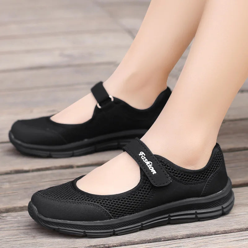 OrthoStride Comfort - Orthopedic Strap Shoes